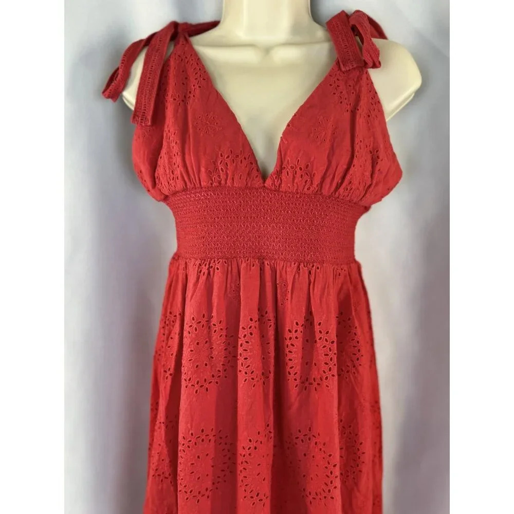Alice + Olivia Levine Eyelet-Embroidered Linen Blend Maxi Dress $660 - Picture 4 of 13